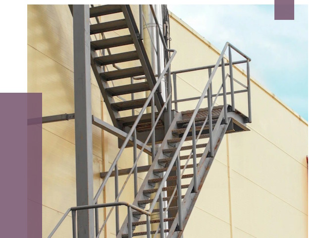 Пожарные лестницы в Добрянке от 12122 руб. — монтаж и продажа | ПРОЛЁТ-Дбр