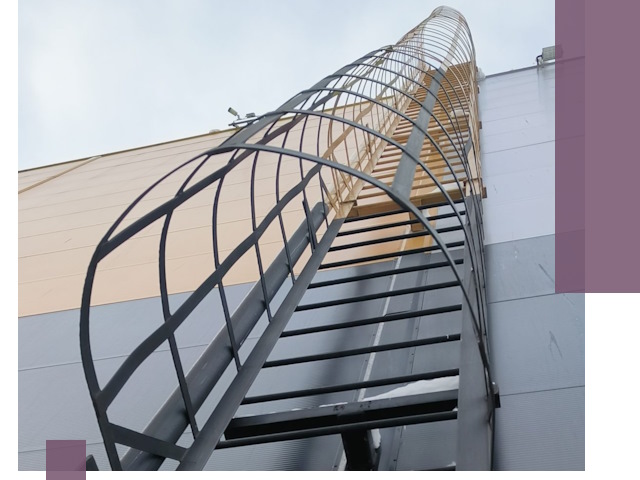 Изготовление и монтаж пожарных лестниц в Добрянке профессионально