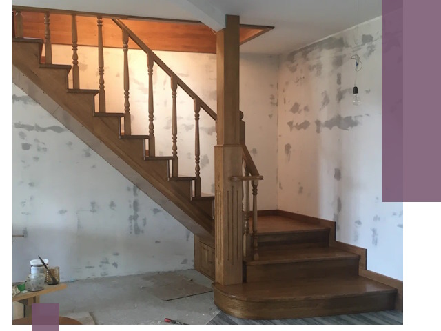 Ремонт деревянных лестниц в Добрянке: быстро и качественно