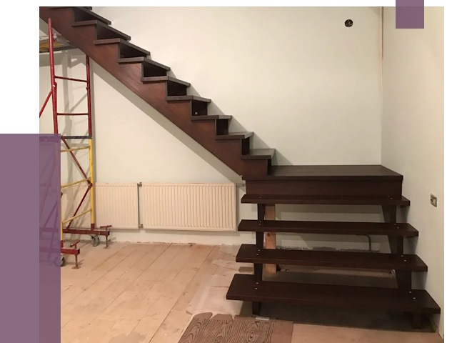 Демонтаж деревянных лестниц в Добрянке от 1960 руб.