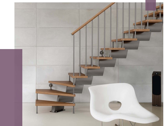 Монтаж модульных лестниц в Добрянке от 6263 руб. 