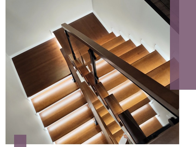 Изготовление П-образных лестниц под ключ в Добрянке