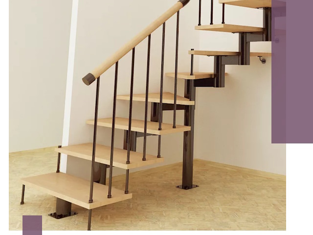 Монтаж лестниц на больцах в Добрянке — быстро и надежно