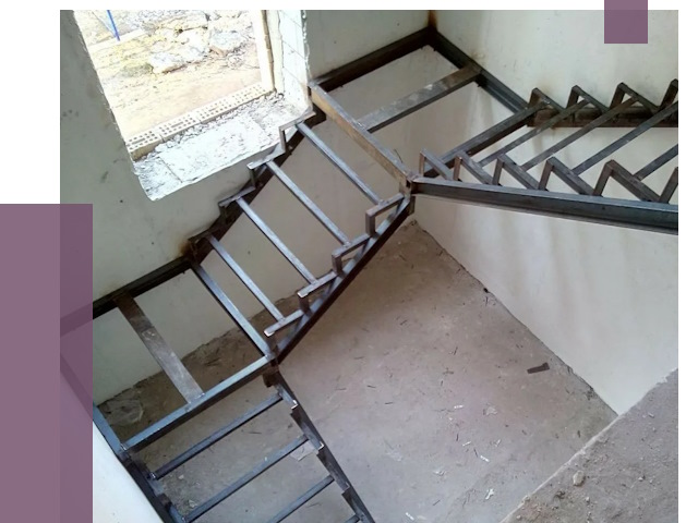 Монтаж лестниц на металлокаркасе в Добрянке от 12628 руб. — ПРОЛЁТ-Дбр