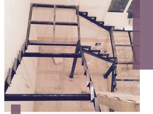 Монтаж лестниц на металлокаркасе в Добрянке быстро и качественно