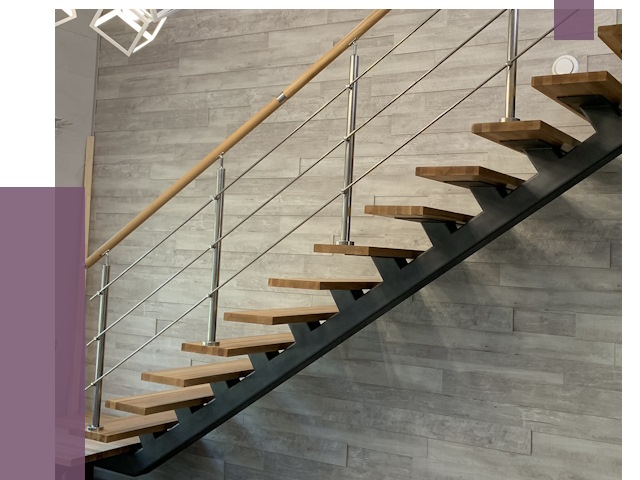 Изготовление лестниц на монокосоуре в Добрянке от 75260 руб. 