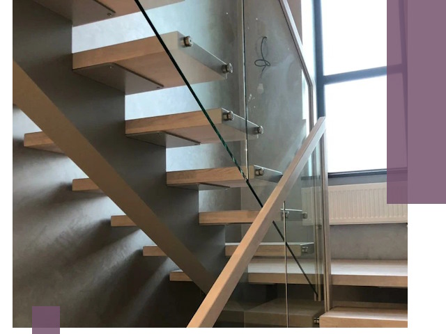 Изготовление лестниц на монокосоуре в Добрянке с монтажом и гарантией