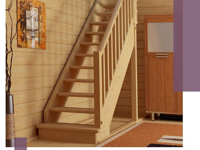 Лестницы эконом класса под ключ в Добрянке — недорого и быстро