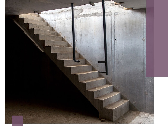 Изготовление и монтаж лестниц в подвале в Добрянке