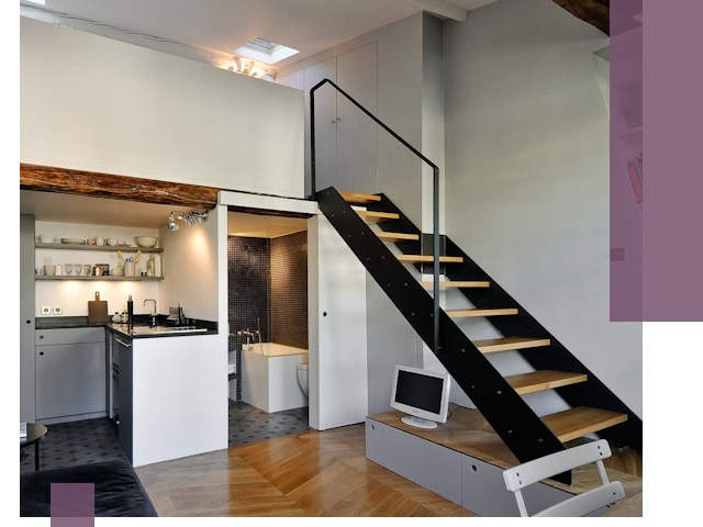 Лестницы на антресоль под ключ в Добрянке — изготовление и монтаж