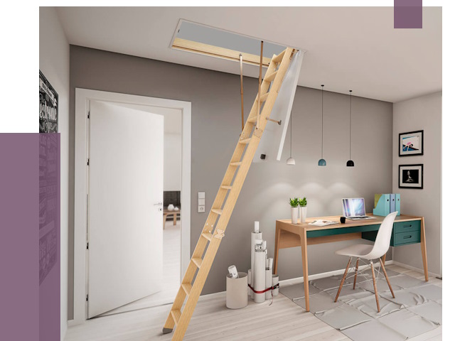 Чердачные лестницы в Добрянке — от 14395 руб. | ПРОЛЁТ-Дбр