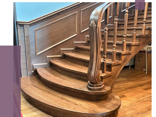 Дубовые лестницы под ключ в Добрянке от 174260 руб. — ПРОЛЁТ-Дбр