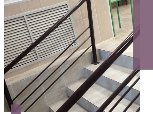 Изготовление перил из металла под ключ в Добрянке