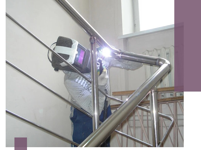 Монтаж перил и ограждений качественно в Добрянке