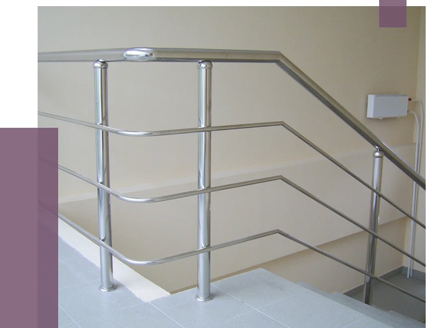 Алюминиевые перила в Добрянке от 6263 руб. под ключ | ПРОЛЁТ-Дбр