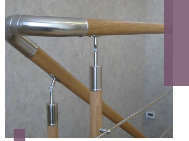 Комбинированные перила на заказ в Добрянке — монтаж и производство