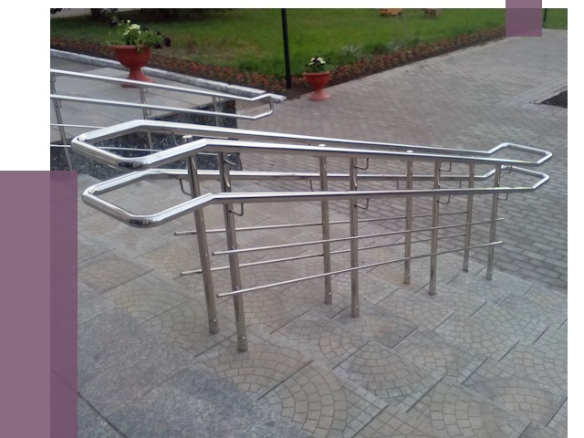 Перила для инвалидов в Добрянке от 7496 руб. под ключ | ПРОЛЁТ-Дбр