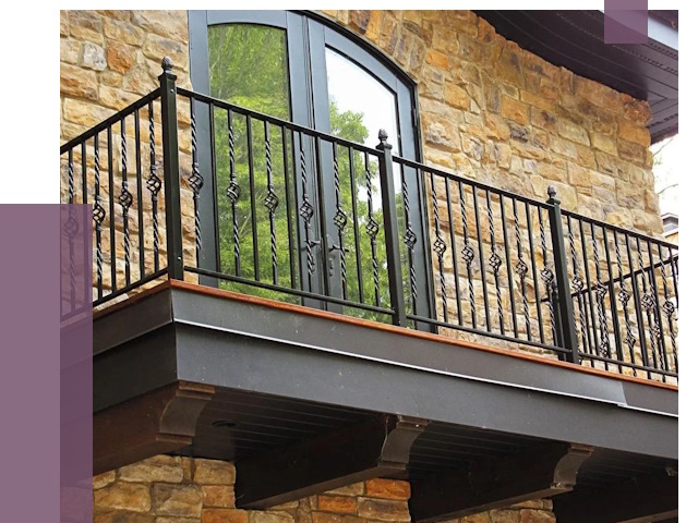 Балконные ограждения в Добрянке от 7930 руб. — купить | ПРОЛЁТ-Дбр