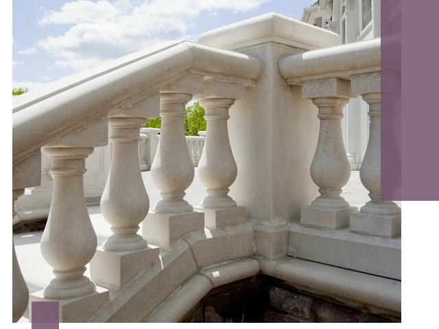 Балюстрады из металла и камня под ключ в Добрянке