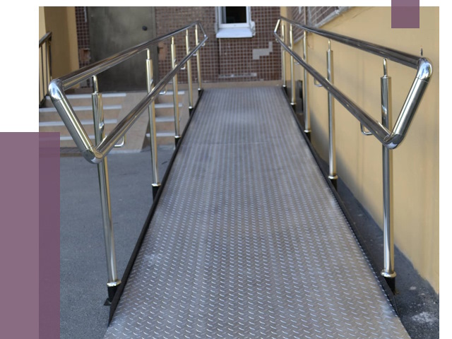 Пандусы в Добрянке от 12122 руб. — установка для инвалидов | ПРОЛЁТ-Дбр