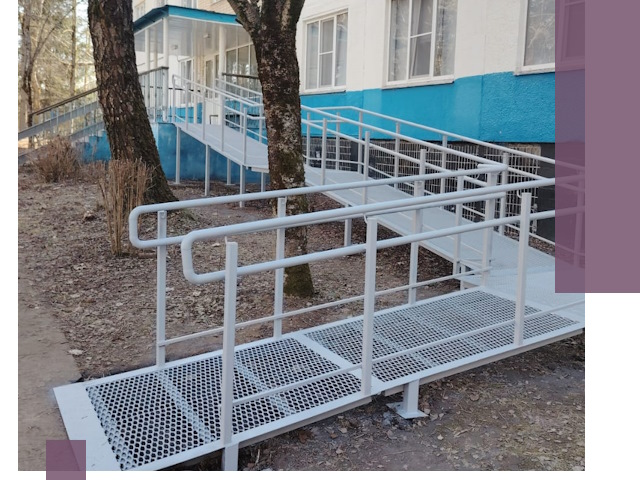 Пандусы под ключ в Добрянке: изготовление, монтаж и демонтаж