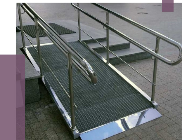 Монтаж пандусов для инвалидов в Добрянке от 8506 руб. под ключ | ПРОЛЁТ-Дбр