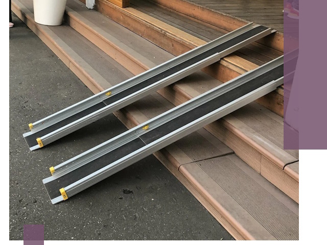 Телескопические пандусы под ключ в Добрянке — изготовление и монтаж