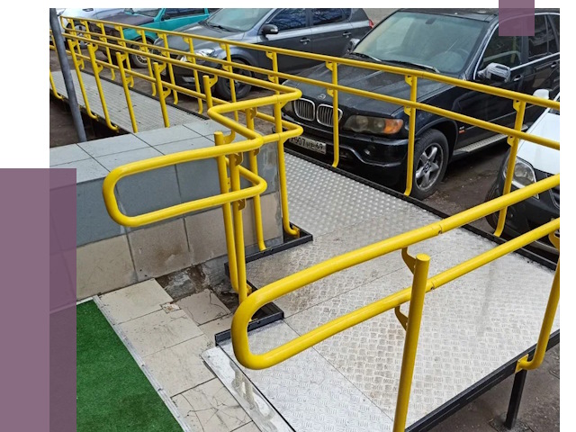 Стационарные пандусы в Добрянке от 12122 руб. | ПРОЛЁТ-Дбр