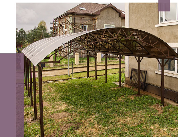 Демонтаж навесов в Добрянке от 4546 руб. — разборка и вывоз | ПРОЛЁТ-Дбр