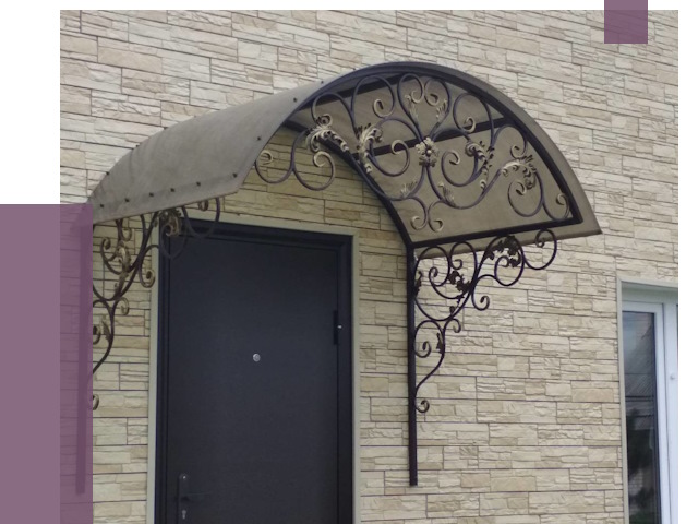 Ремонт козырьков в Добрянке от 7324 руб. | ПРОЛЁТ-Дбр