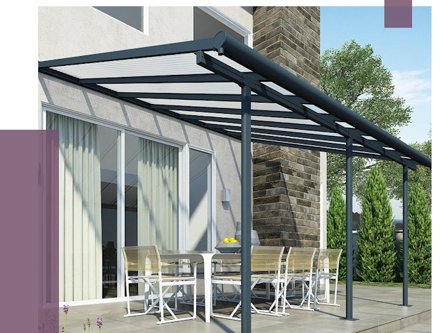 Навесы пристенные в Добрянке от 8991 руб. — монтаж и установка | ПРОЛЁТ-Дбр