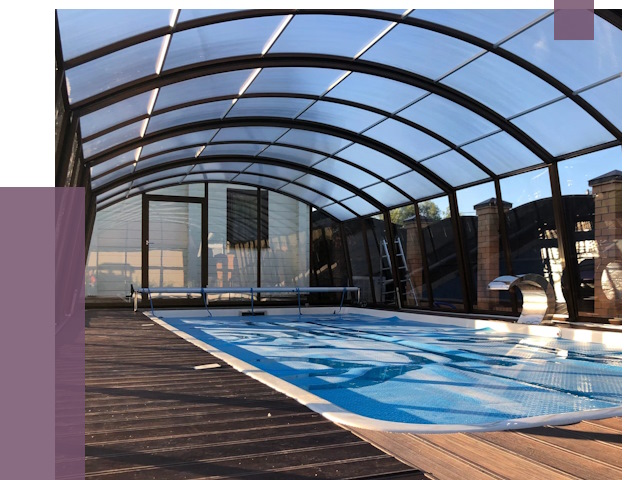 Навесы для бассейна в Добрянке от 16567 руб. под ключ | ПРОЛЁТ-Дбр