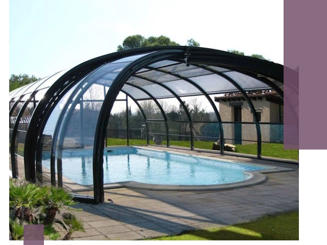 Навесы для бассейна в Добрянке: изготовление и монтаж под ключ