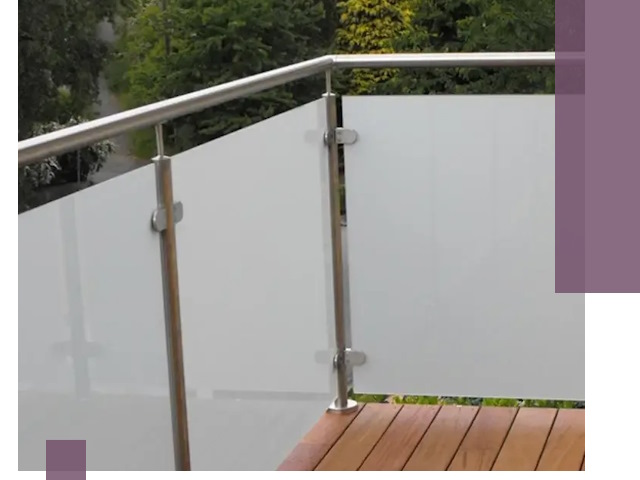 Алюминиевые парапеты для балконов и террас в Добрянке