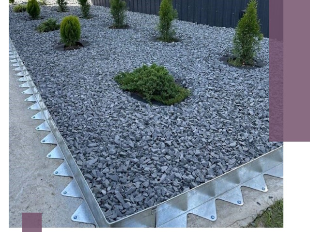 Оцинкованные металлические бордюры под заказ в Добрянке