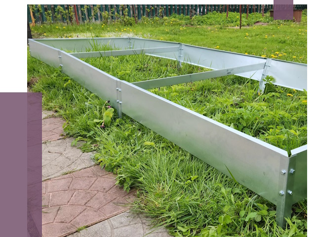 Металлические бордюры для грядок в Добрянке от 1768 руб. 