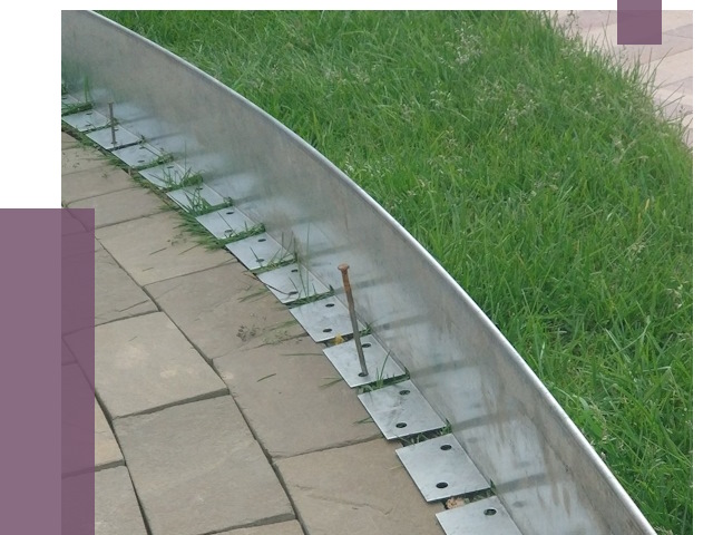 Металлические бордюры для тротуаров в Добрянке от 8587 руб.