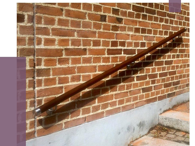 Изготовление пристенных поручней в Добрянке от 4394 руб. — ПРОЛЁТ-Дбр