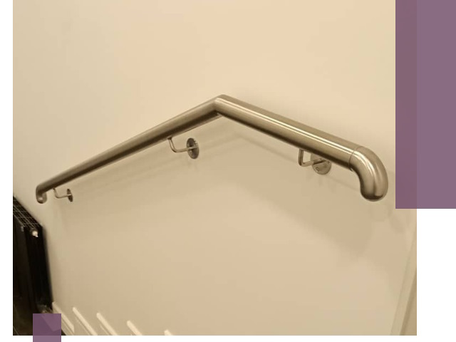 Изготовление пристенных поручней в Добрянке под ключ за сроки