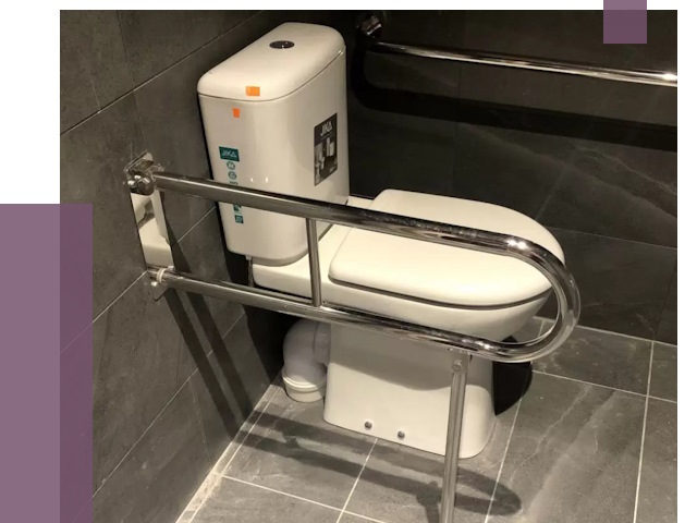 Поручни для санузлов в Добрянке от 4243 руб. | ПРОЛЁТ-Дбр