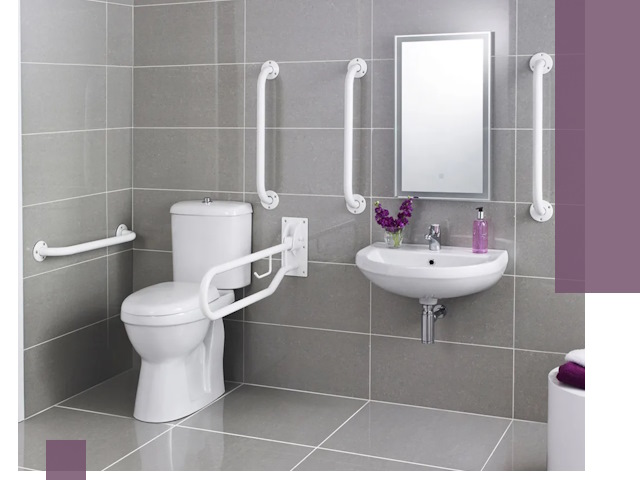 Поручни для санузлов в Добрянке: установка, ремонт и монтаж