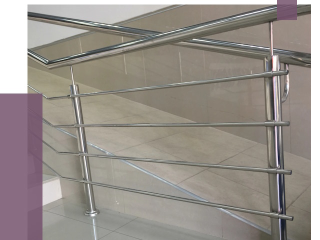 Изготовление поручней из нержавеющей стали в Добрянке